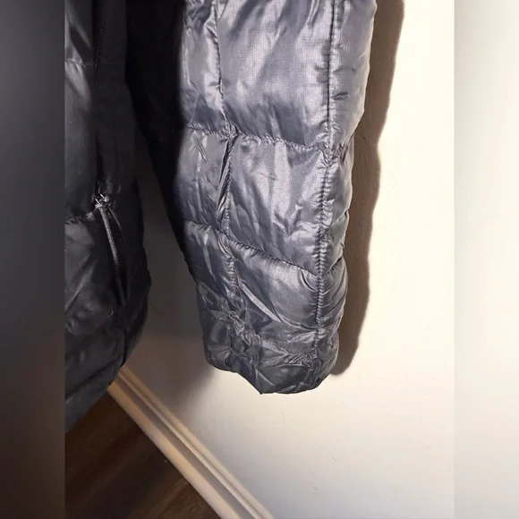 New Mens The North Face Black Eco Thermoball Full Zip Jacket Coat Puffer Matte - Picture 8 of 12